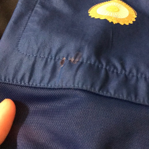 Adidas AFA Argentina Soccer Zip Up - Picture 3 of 9